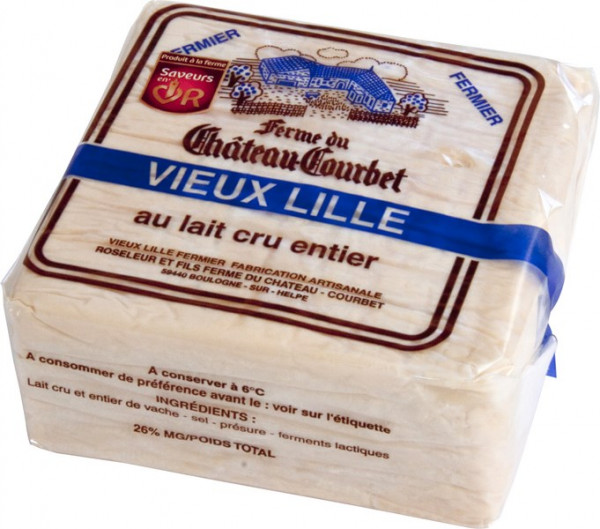 Kaeseladen online shop VIEUX LILLE FERMIER COURBET 750 GR