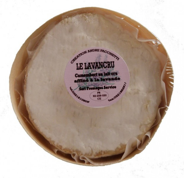 Kaeseladen online shop CAMEMBERT LAVANCRU AFFINE LAVANDE 250G