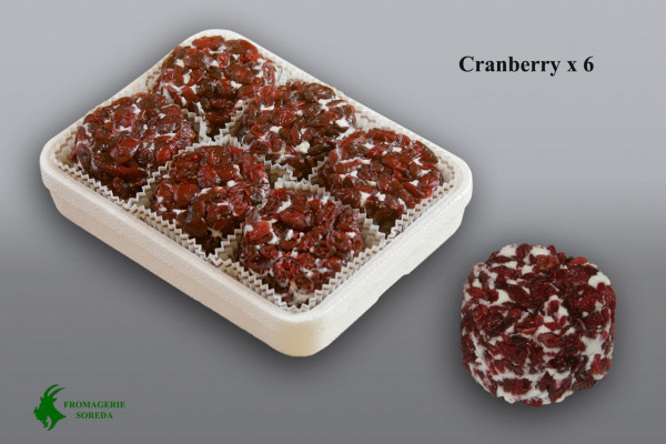 Kaeseladen online shop CROTTIN CRANBERRY SOREDA 80 G X 6