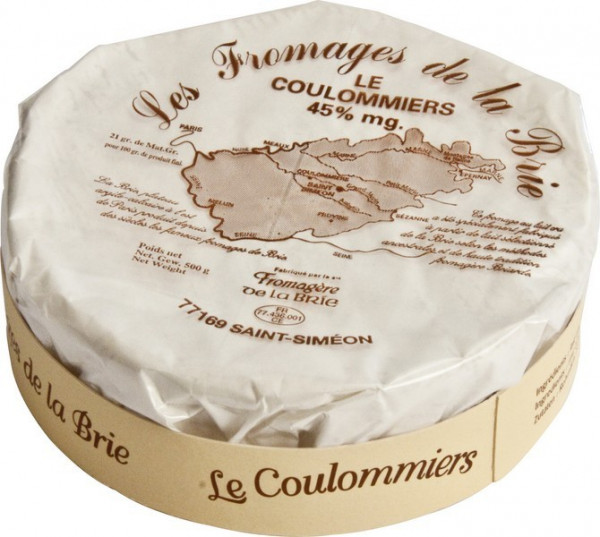 Kaeseladen online shop COULOMMIERS ST-SIMEON 1/4 AFF 45% 500 GR