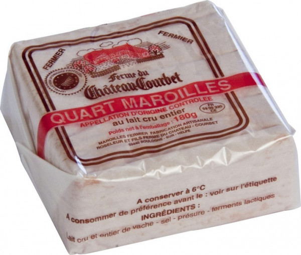 Kaeseladen online shop MAROILLES 1/4 FERMIER COURBET 180 GR