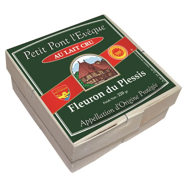 Kaeseladen online shop PONT-L'EVEQUE 'FLEURON' PLESS. 220G X 6