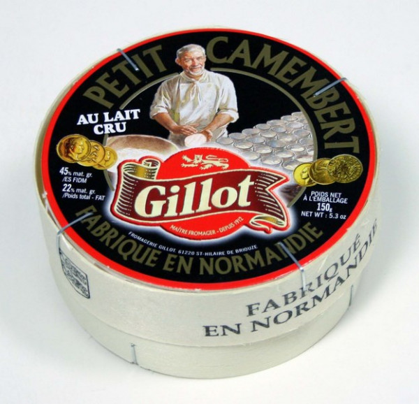 Kaeseladen online shop CAMEMBERT GILLOT NOIR PETIT CRU 150G