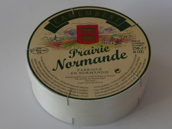 Kaeseladen online shop CAMEMBERT PRAIRIE NORMANDE