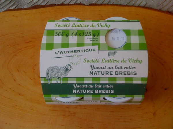 Kaese guenstig online bestellen YAOURT BREBIS NATURE VICHY (125G X4) X 6
